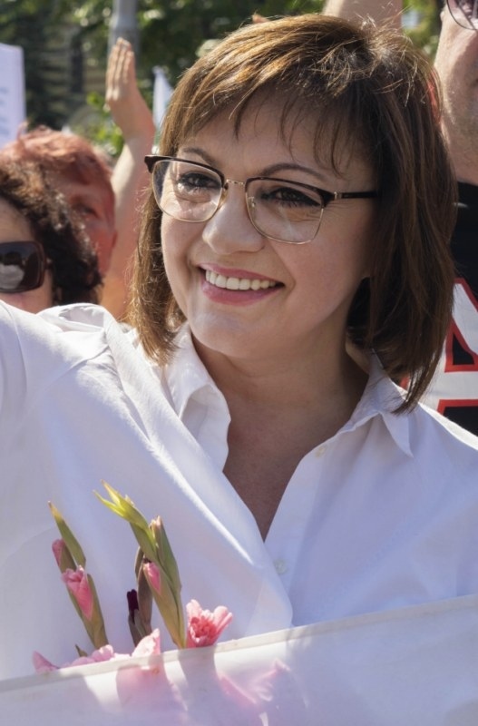Корнелия Нинова в област Видин по покана на проф. Гайдарски